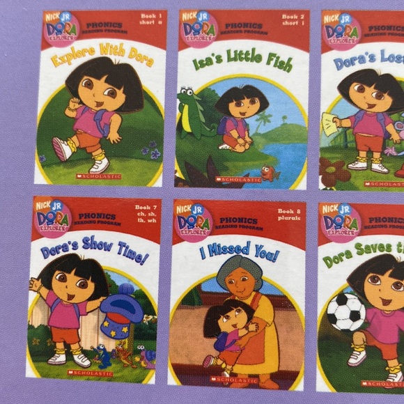 Dora, the Explorer phonics reading program, pack one - Picture 3 of 5